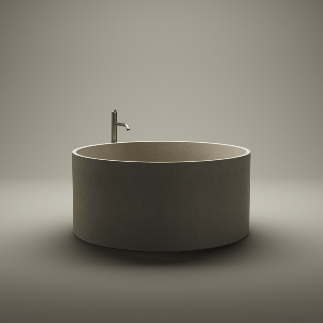 Agape In Out Concrete Bathtub Bathtubs Agape