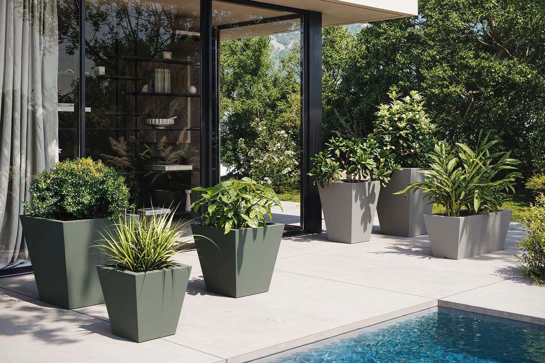 Cono Cuadrado Pot Planter Outdoor Vondom