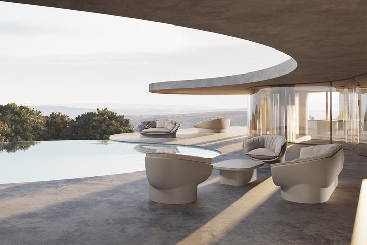 LUNA COFFEE TABLE Outdoor Coffee Tables Vondom