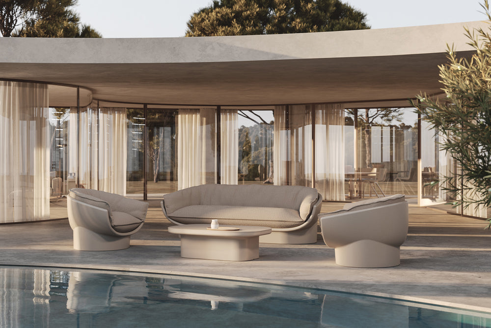 LUNA COFFEE TABLE Outdoor Coffee Tables Vondom