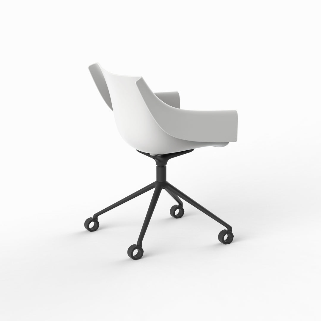 MANTA SWIVEL CASTER ARMCHAIR (Set of 2) Outdoor Vondom   