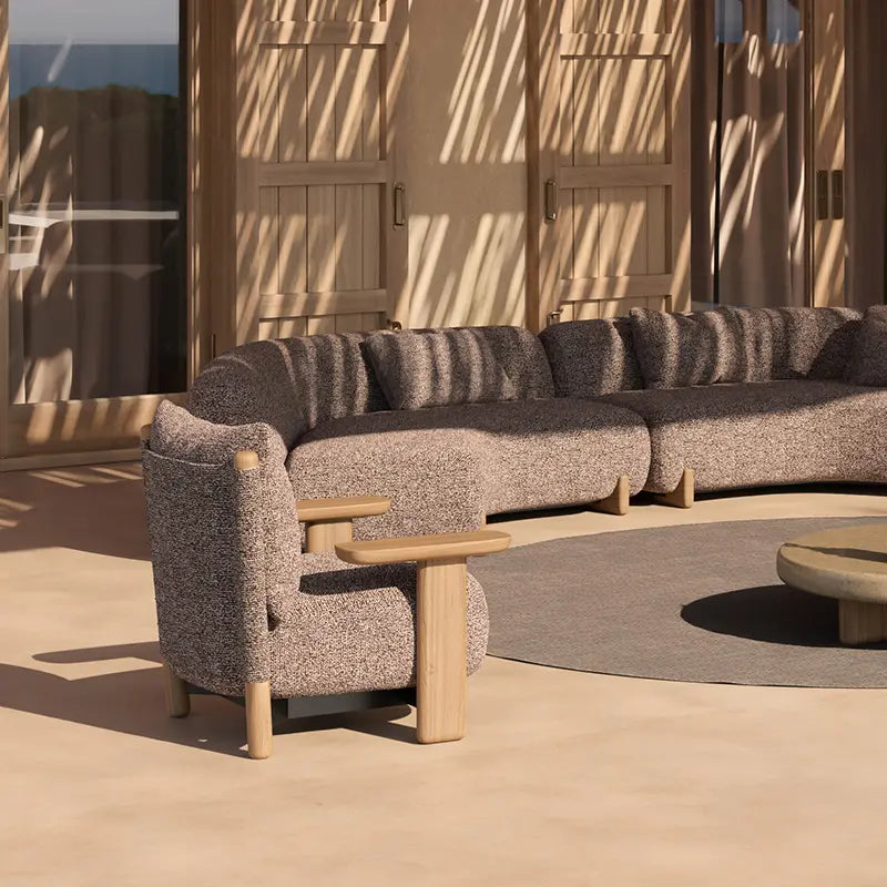 MILOS WOOD LOUNGE CHAIR Lounge Chairs Vondom
