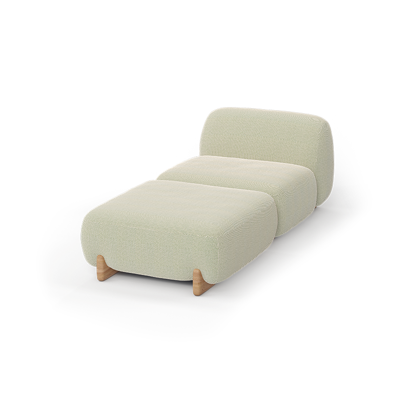MILOS MODULAR SOFA Outdoor Vondom DIVAN SECTION (70030)  