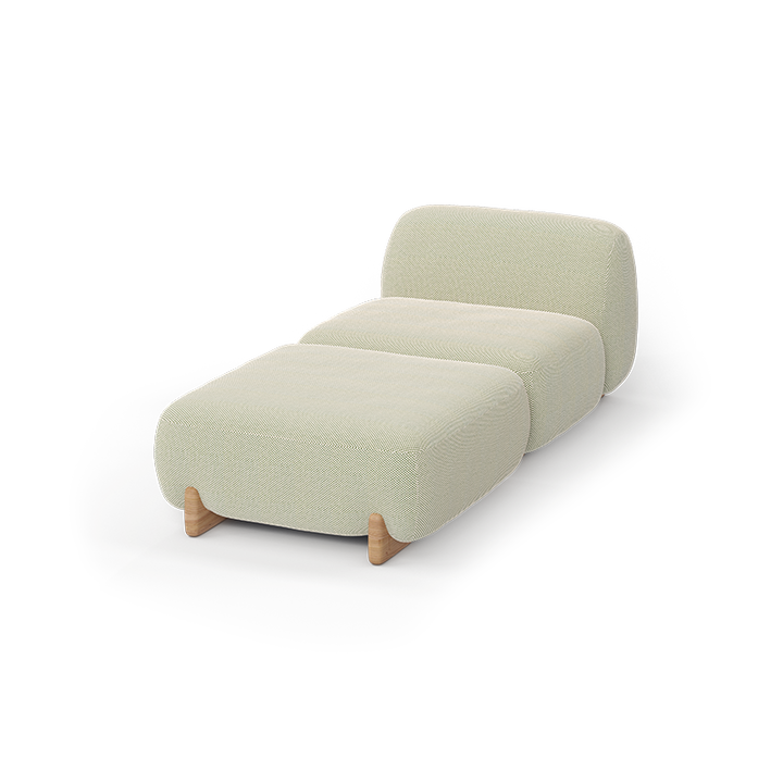 MILOS MODULAR SOFA Outdoor Vondom DIVAN SECTION (70030)  
