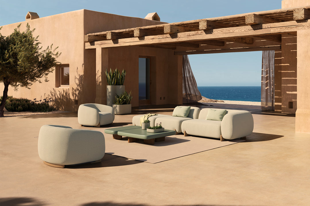 MILOS UPHOLSTERED LOUNGE CHAIR Lounge Chairs Vondom