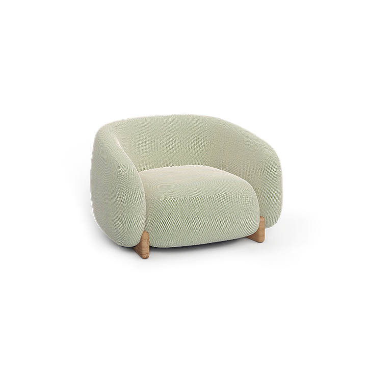MILOS UPHOLSTERED LOUNGE CHAIR Lounge Chairs Vondom