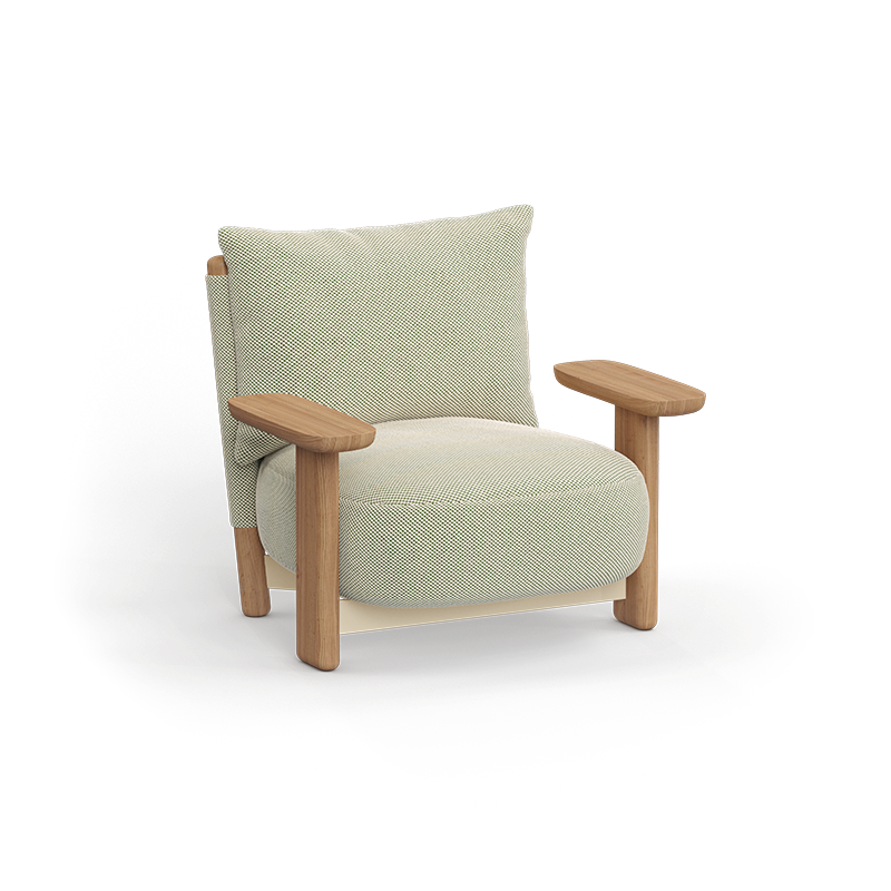 MILOS WOOD LOUNGE CHAIR Lounge Chairs Vondom