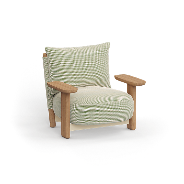MILOS WOOD LOUNGE CHAIR Lounge Chairs Vondom