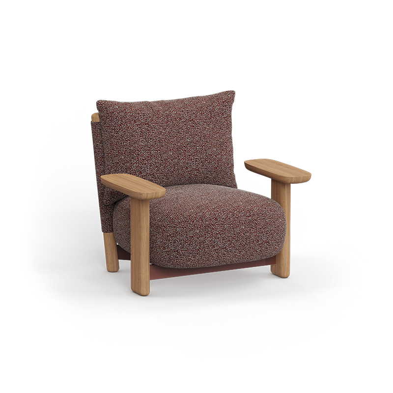 MILOS WOOD LOUNGE CHAIR Lounge Chairs Vondom