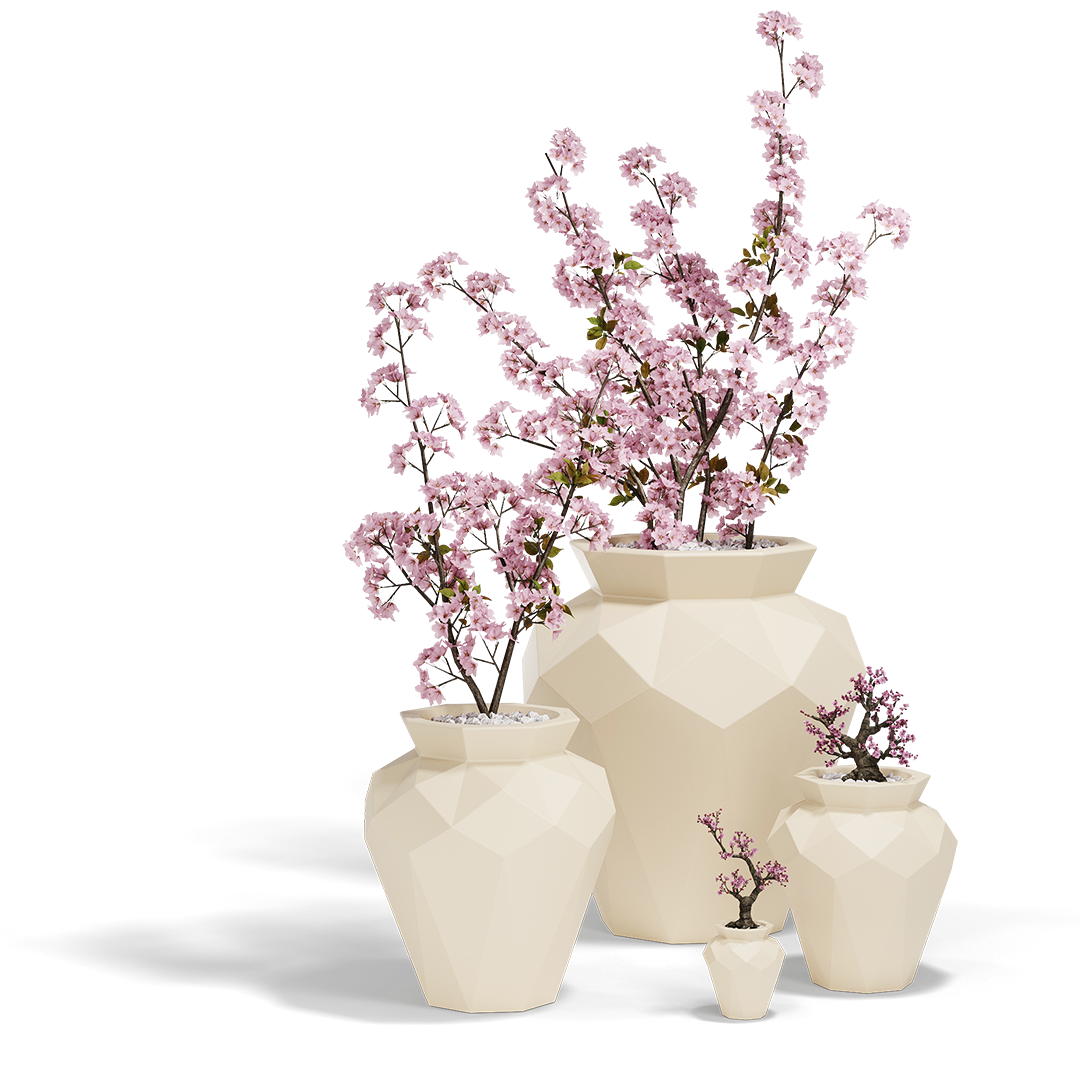 ORIGAMI Hanami Planter Outdoor Vondom
