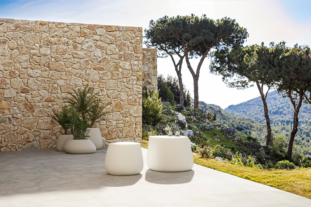 STONE Low Stool Outdoor Vondom