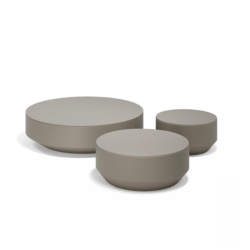 VELA ROUND COFFEE TABLES Outdoor Vondom