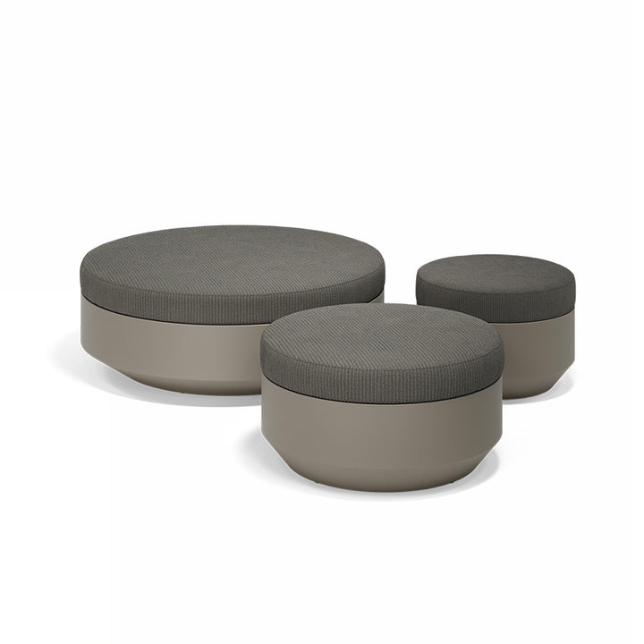 Vela Round Ottoman Outdoor Vondom