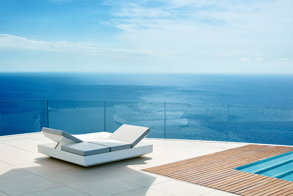 Vela Square Daybed With SUNROOF Outdoor Vondom