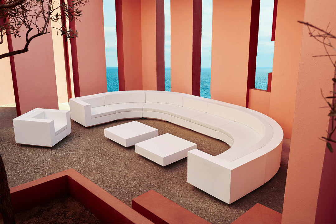 VELA SQUARE COFFEE TABLES Outdoor Vondom