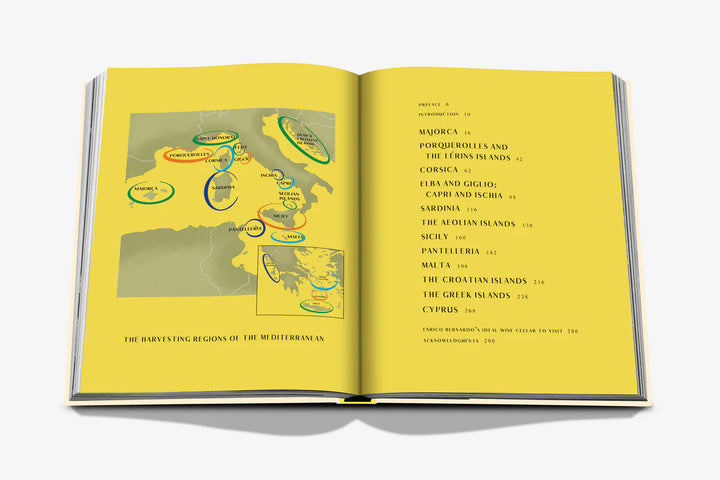 Wine & Travel Mediterranean Islands Book Print Books Assouline