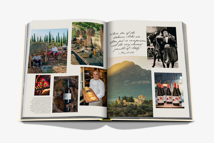Wine & Travel Mediterranean Islands Book Print Books Assouline