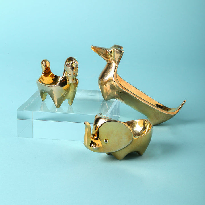 Brass Elephant Ring Bowl Jonathan Adler
