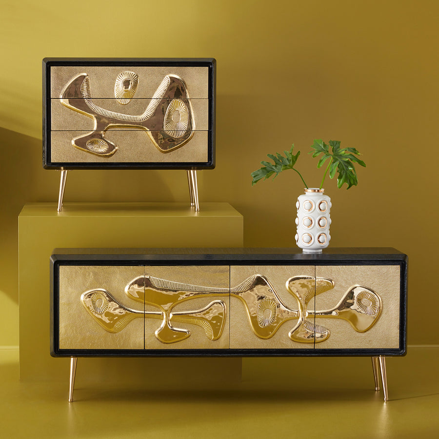 Reform Three-Drawer Chest Jonathan Adler