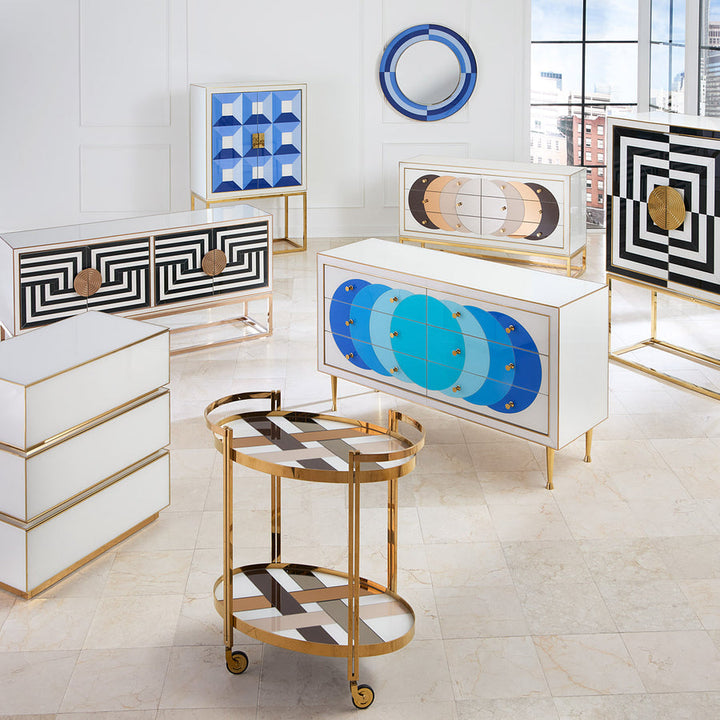Chambeige Bar Cart Jonathan Adler