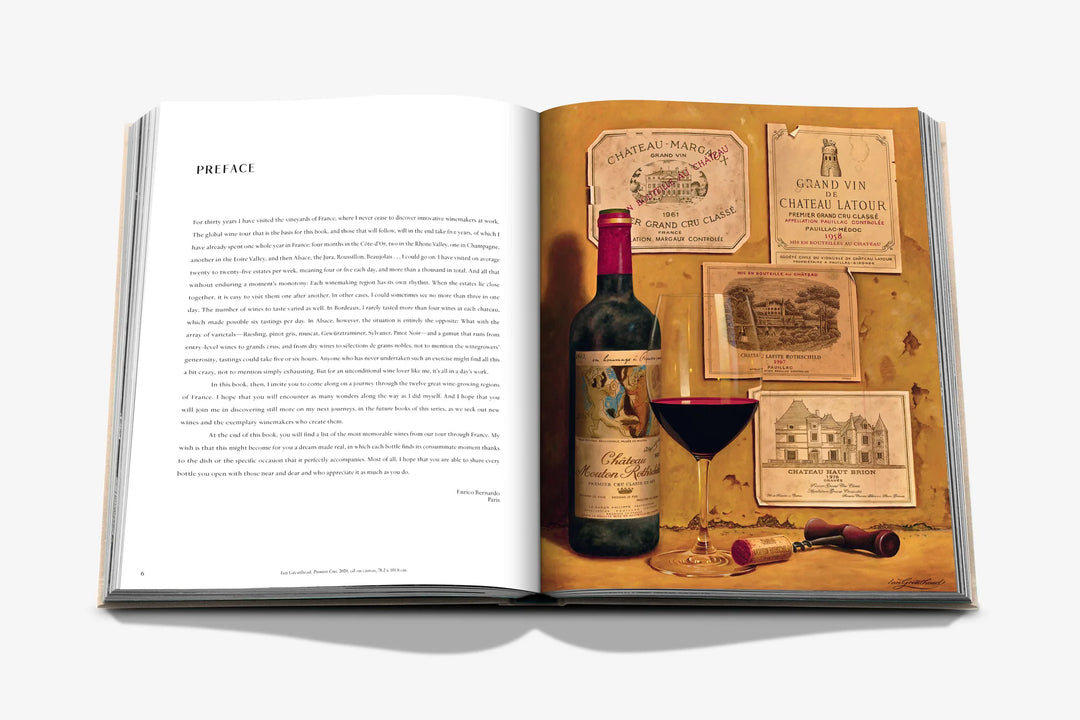 Wine & Travel France Book Print Books Assouline