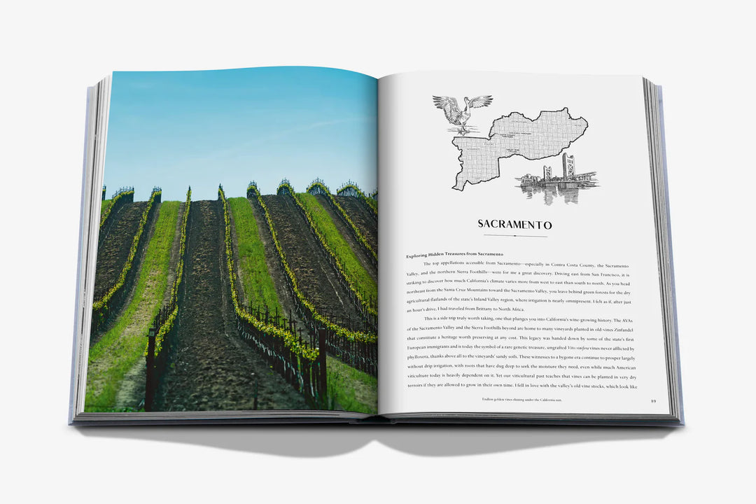 Wine & Travel United States of America Book Books Assouline