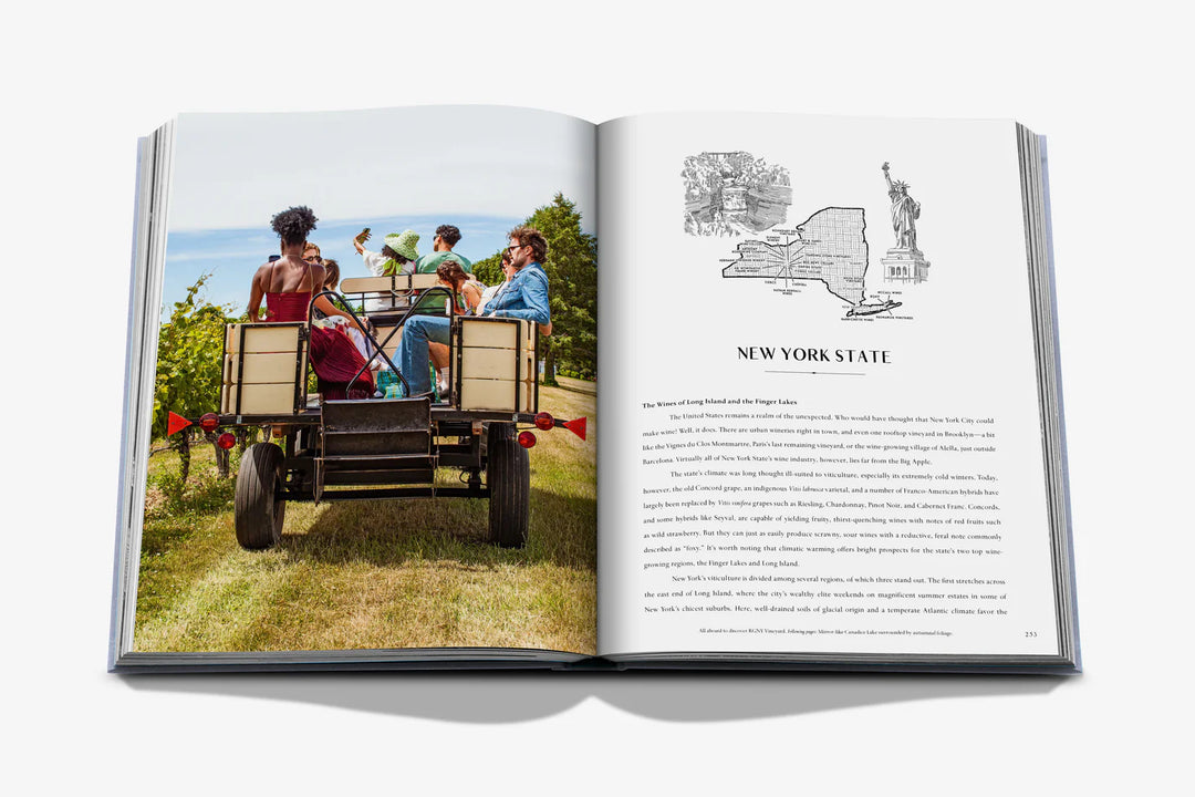 Wine & Travel United States of America Book Books Assouline