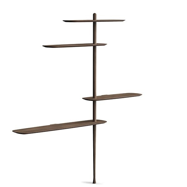 Unica Floor Shelving Bookcases & Standing Shelves Nomon Walnut CONF. 8