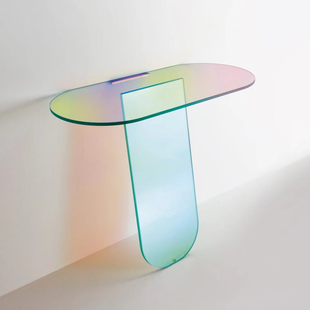 Shimmer Console console Table Glas Italia   