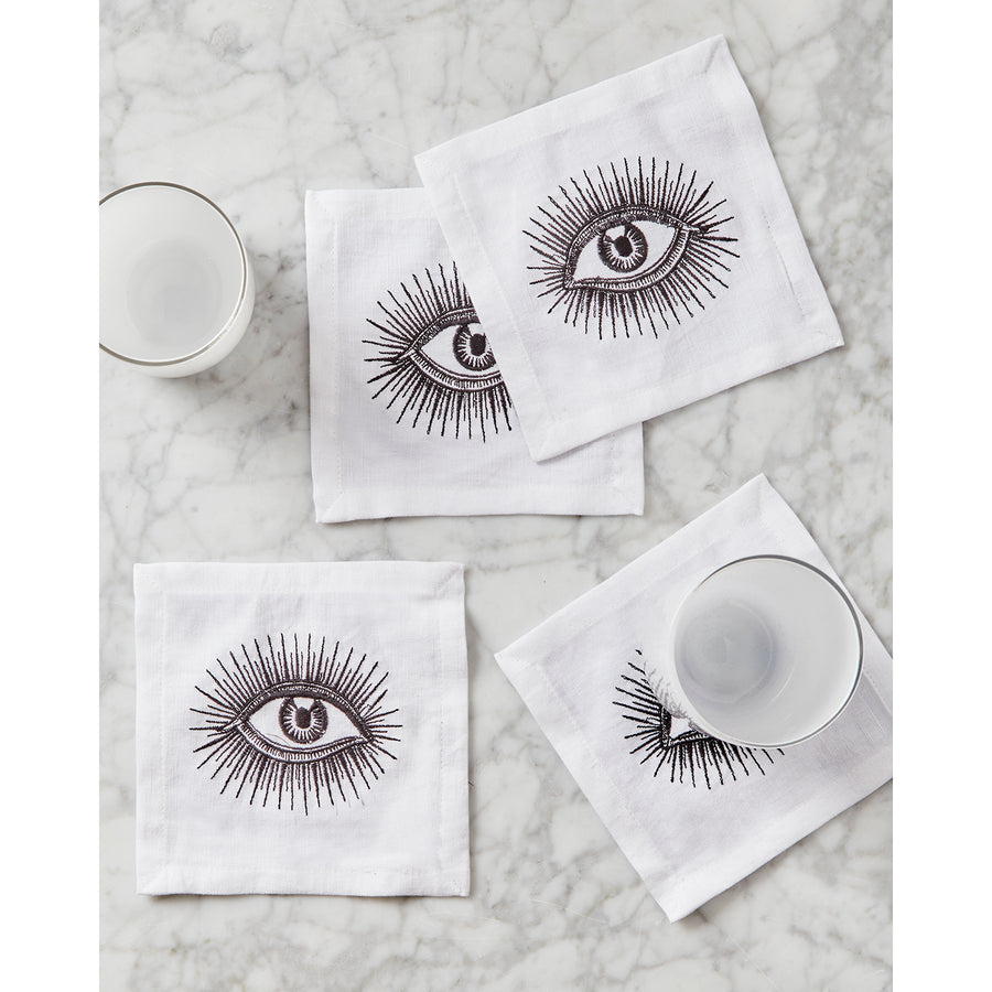 Eyes Cocktail Napkins Jonathan Adler