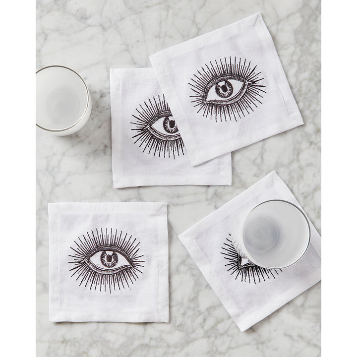 Eyes Cocktail Napkins Jonathan Adler