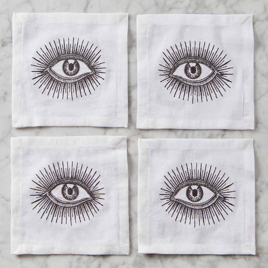 Eyes Cocktail Napkins Jonathan Adler