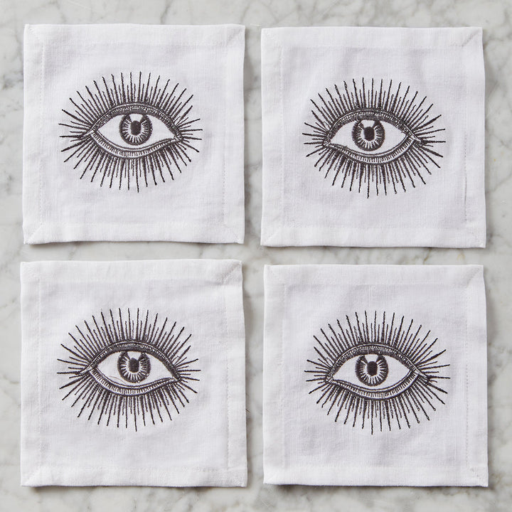 Eyes Cocktail Napkins Jonathan Adler