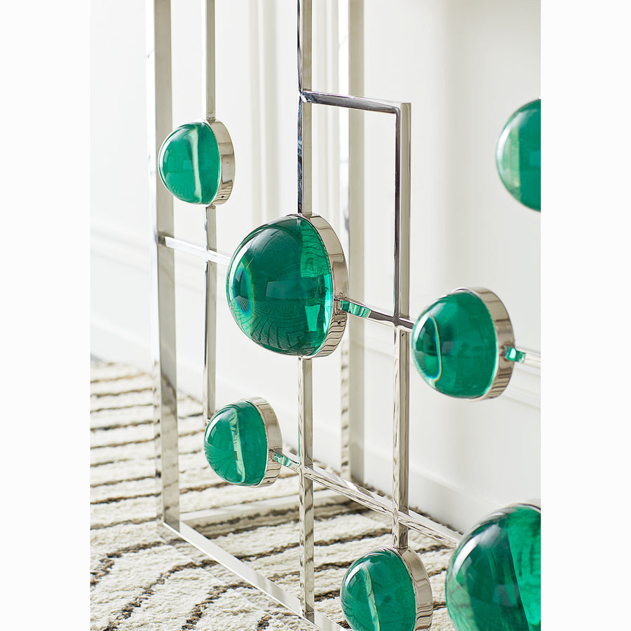 Globo Fretwork Console Jonathan Adler