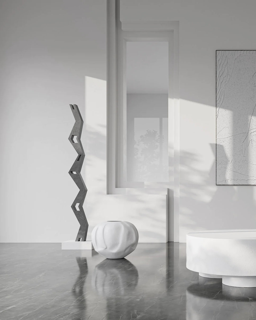 Orimono Vase, Big - Bone White Vases 101 Copenhagen   