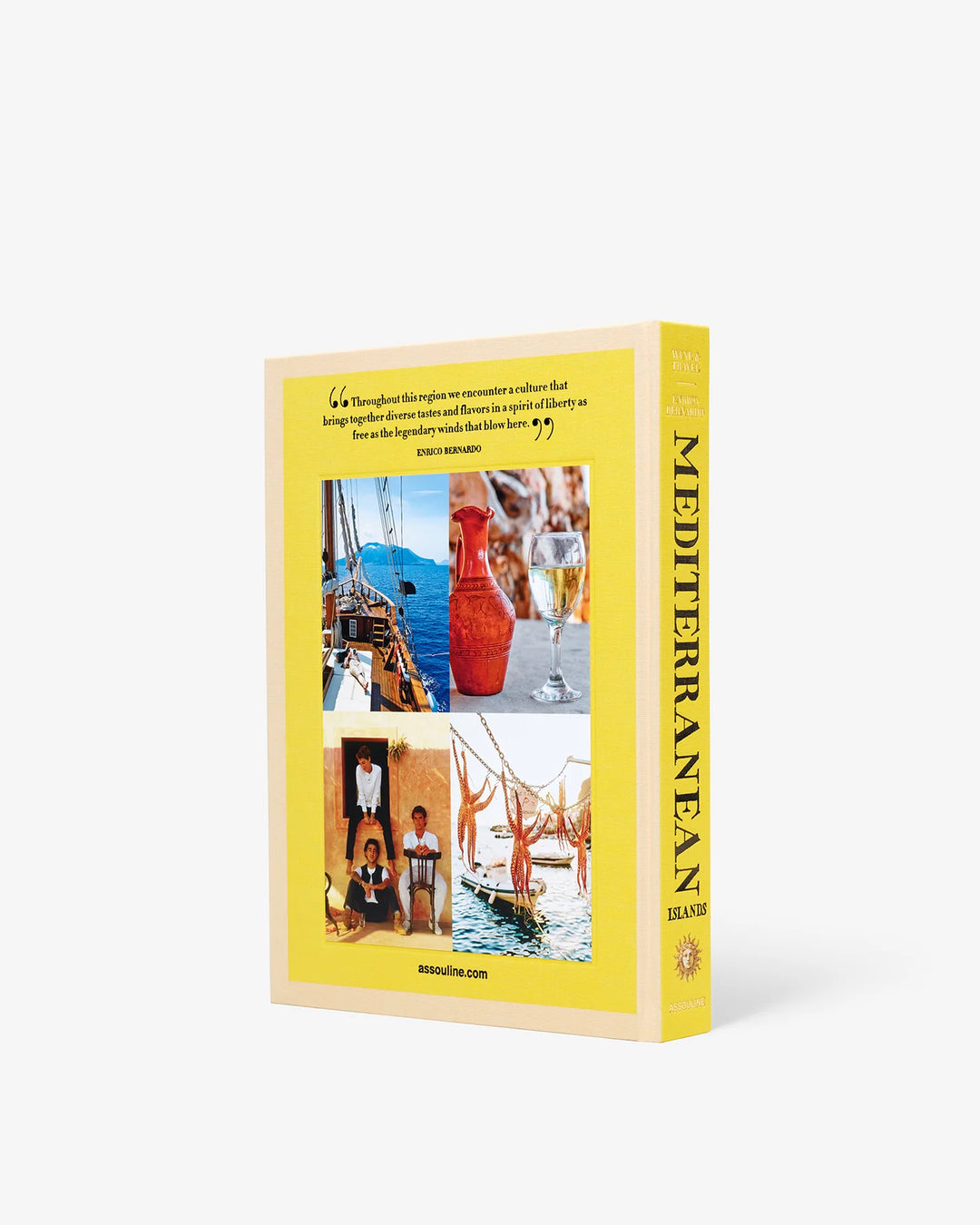Wine & Travel Mediterranean Islands Book Print Books Assouline