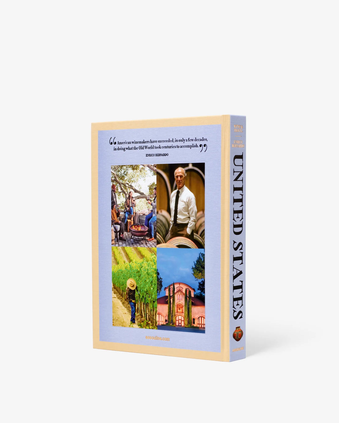 Wine & Travel United States of America Book Books Assouline
