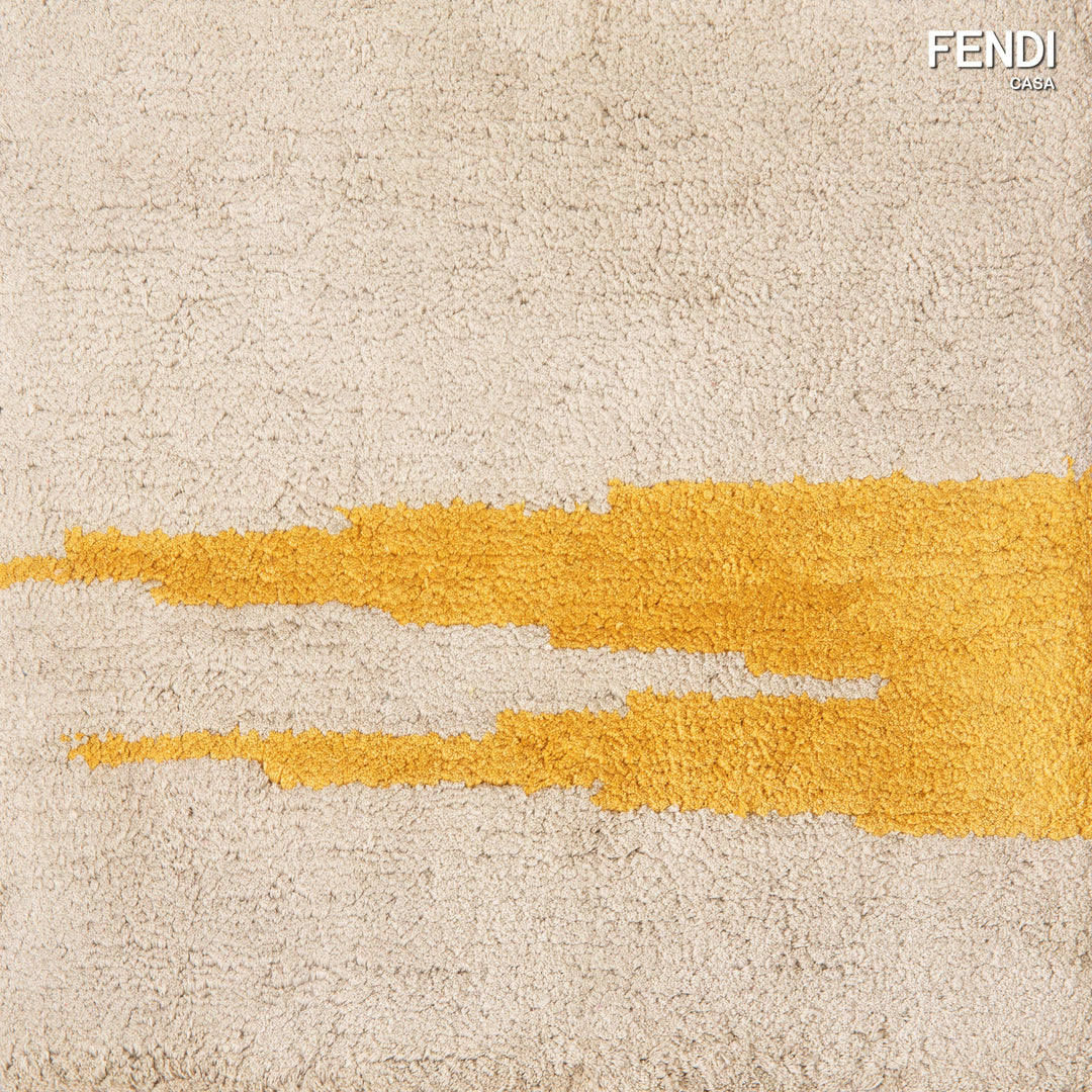 ¥B Sign Rug Yellow ¥ellow Bucks イエローバックス Yellow sign Rug – Italian Luxury Interiors