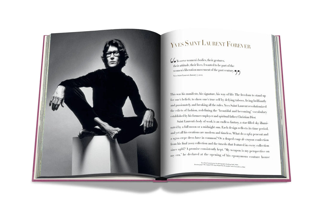 Yves Saint-Laurent: The Impossible Collection Book Print Books Assouline   