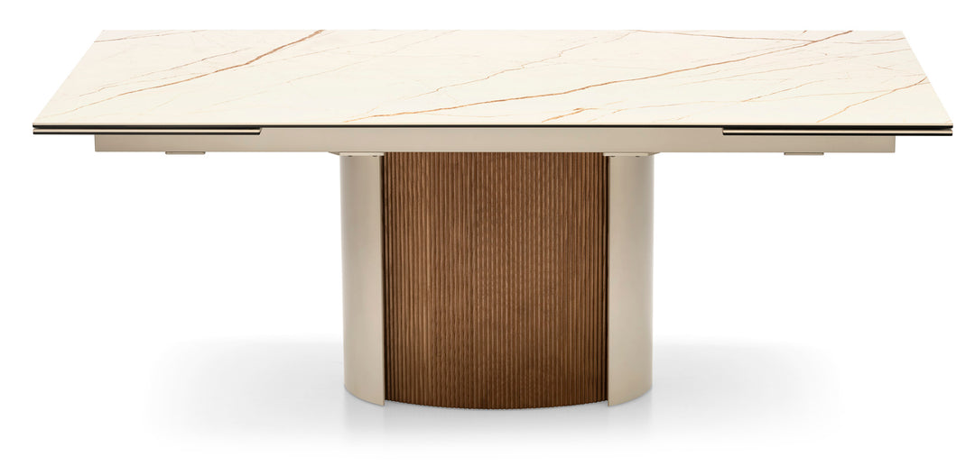 Yoroi Extendable Table Rectangular Dining Table Calligaris