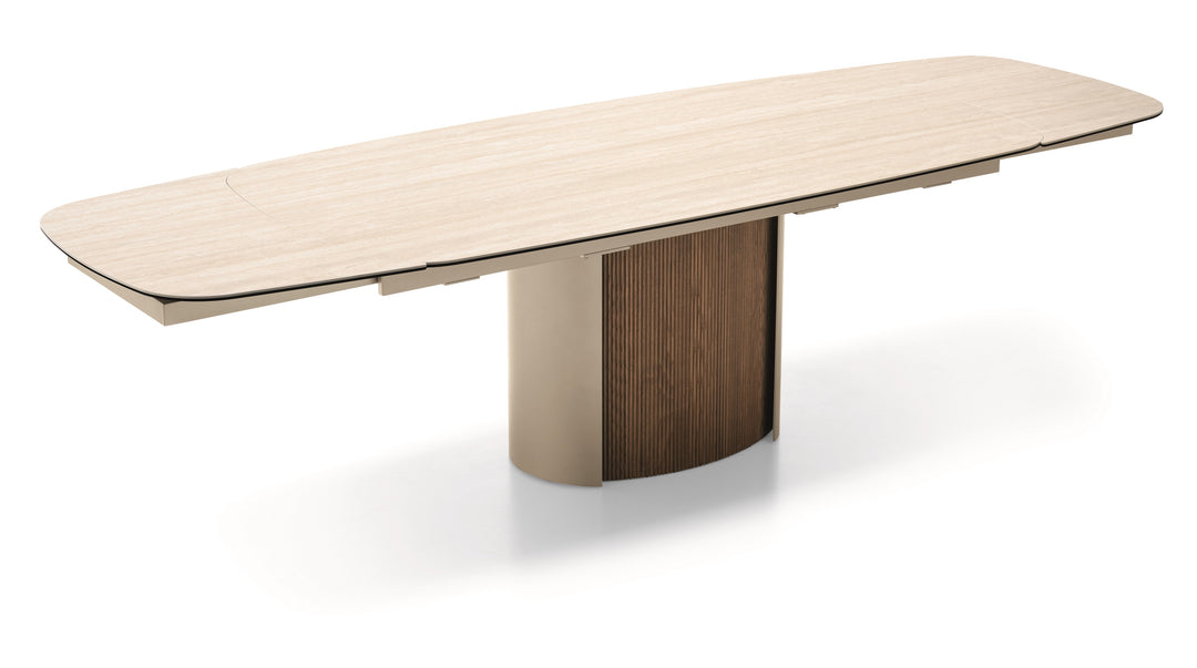Yoroi Dining Table Extendable Capsule Collection Dining Table Calligaris