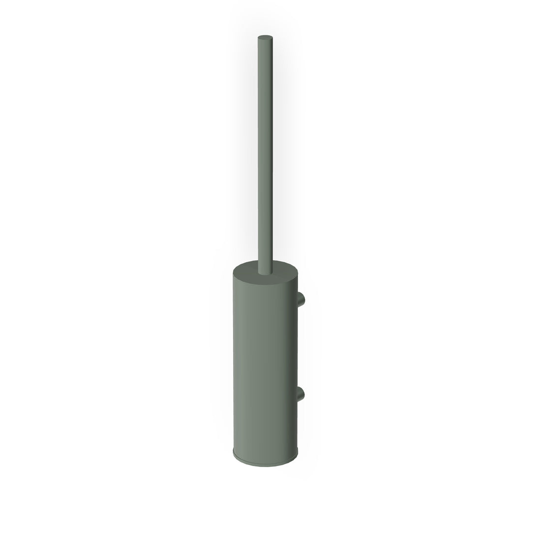 On WC Brush Set, Wall Mounted. Bathroom Accessories Zucchetti