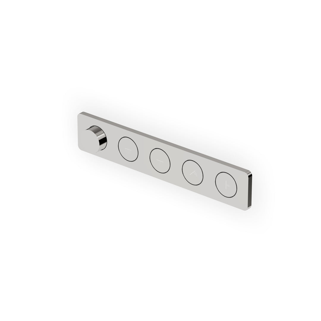 Hoop Built-in Thermostatic Shower Mixer, with 4 On-off Buttons Bathroom Faucets Zucchetti