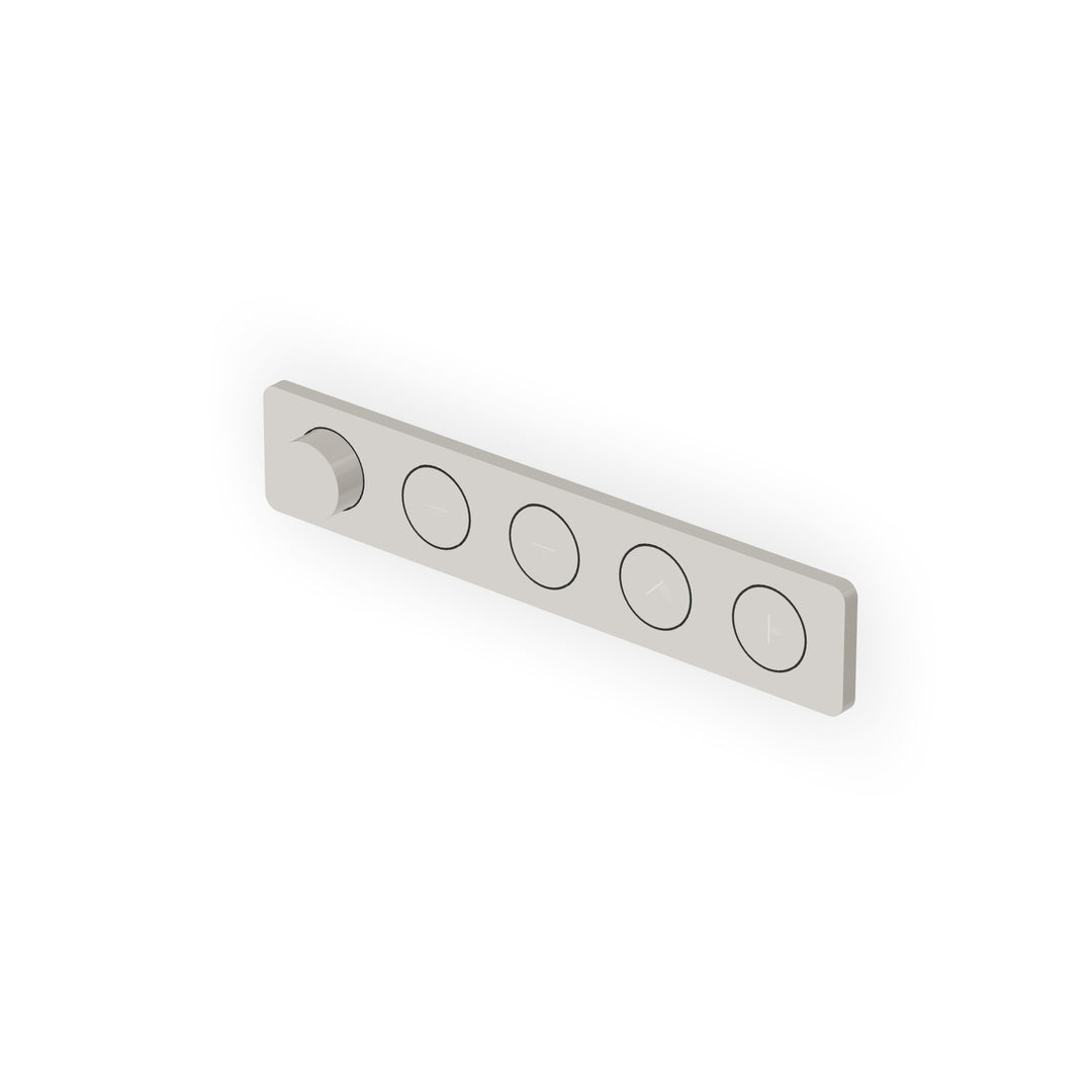 Hoop Built-in Thermostatic Shower Mixer, with 4 On-off Buttons Bathroom Faucets Zucchetti