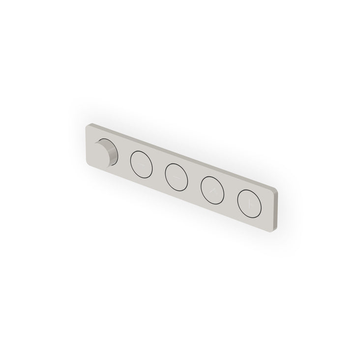 Hoop Built-in Thermostatic Shower Mixer, with 4 On-off Buttons Bathroom Faucets Zucchetti
