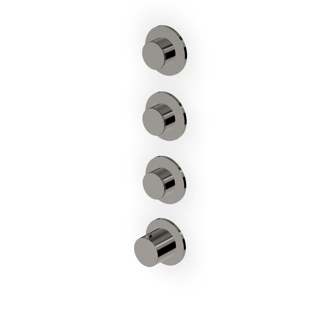 Octo Built-in Thermostatic Shower Mixer 3 Stop Valves Bathroom Faucets Zucchetti