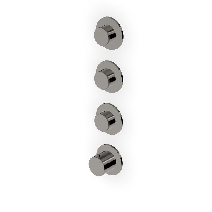 Octo Built-in Thermostatic Shower Mixer 3 Stop Valves Bathroom Faucets Zucchetti