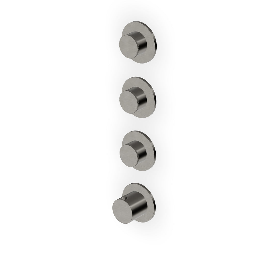 Octo Built-in Thermostatic Shower Mixer 3 Stop Valves Bathroom Faucets Zucchetti