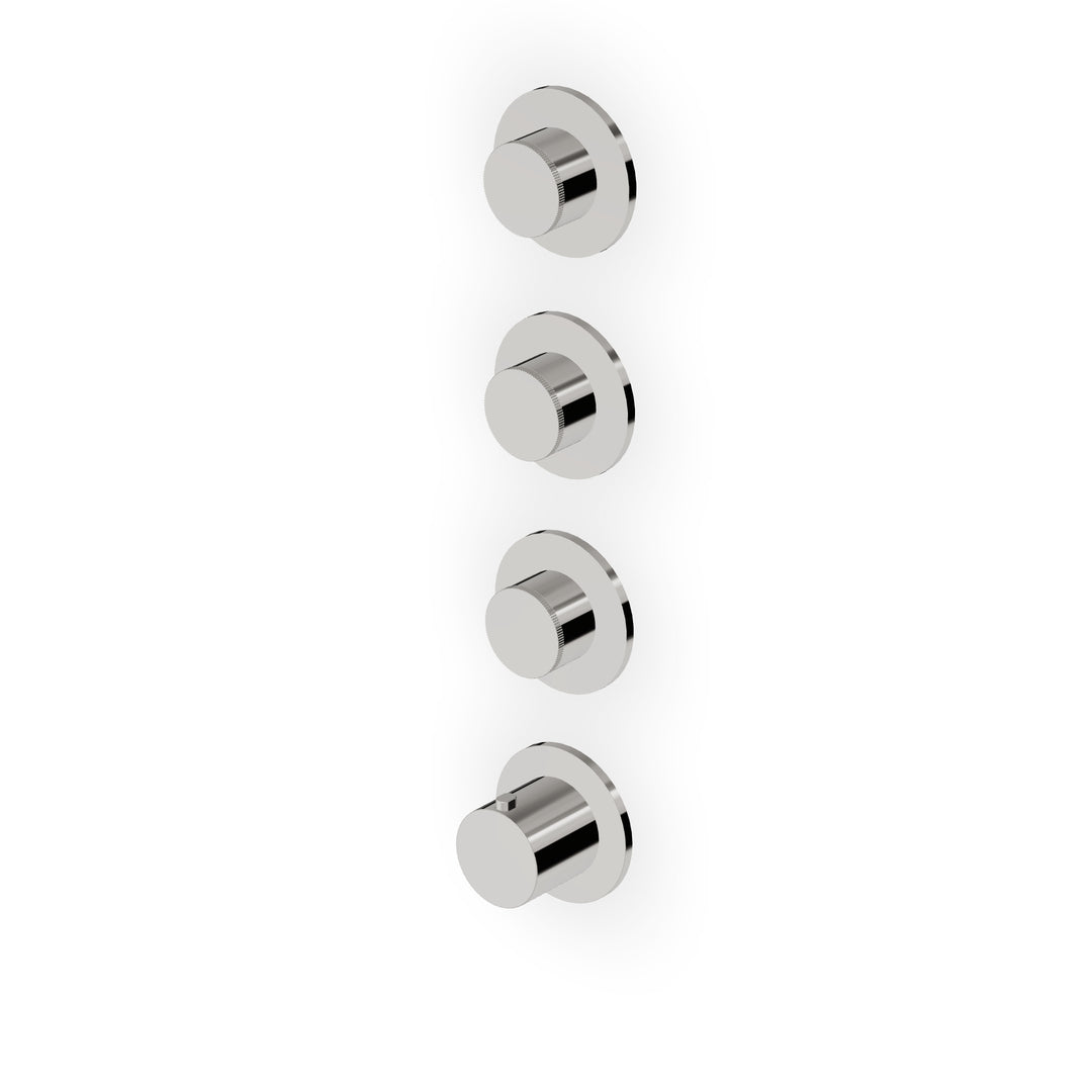 Octo Built-in Thermostatic Shower Mixer 3 Stop Valves Bathroom Faucets Zucchetti