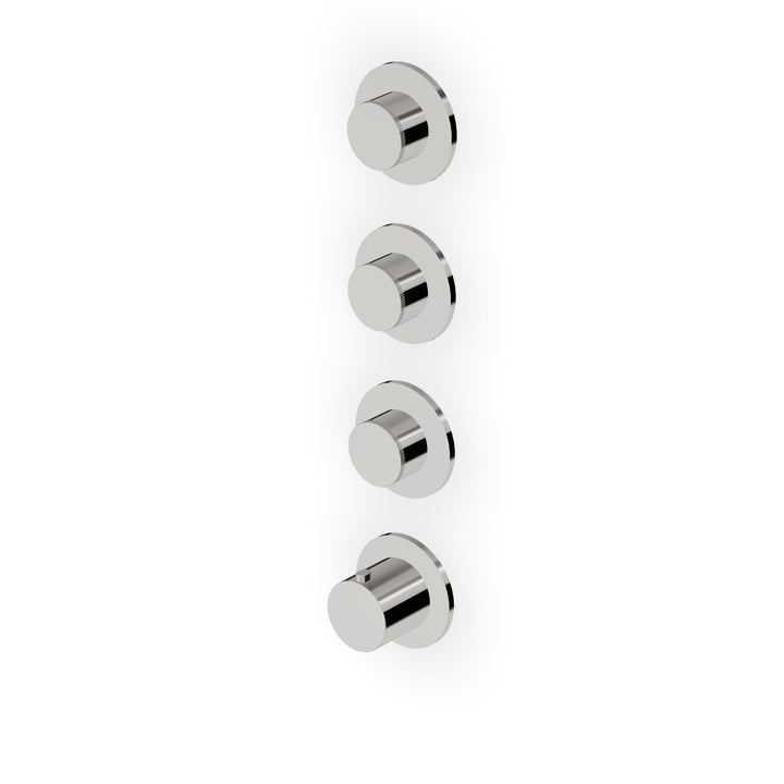 Octo Built-in Thermostatic Shower Mixer 3 Stop Valves Bathroom Faucets Zucchetti
